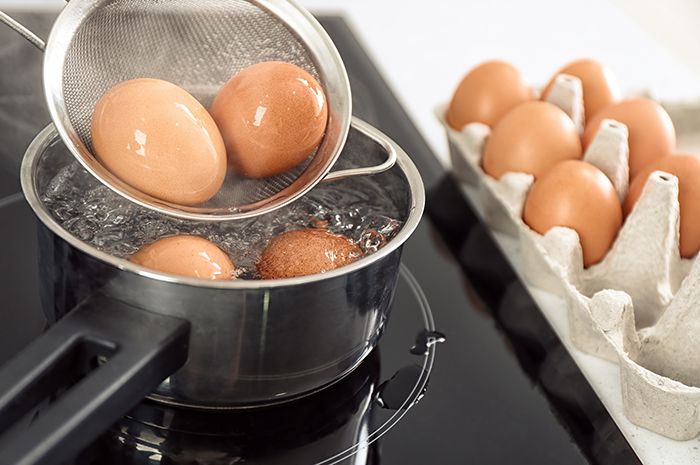 cara merebus telur agar mudah terkelupas